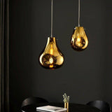 Huai Medium Pendant Ceiling Light Gold - Comet Lighting