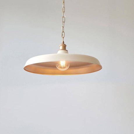 Jing Pendant Ceiling Light Matt White - Comet Lighting