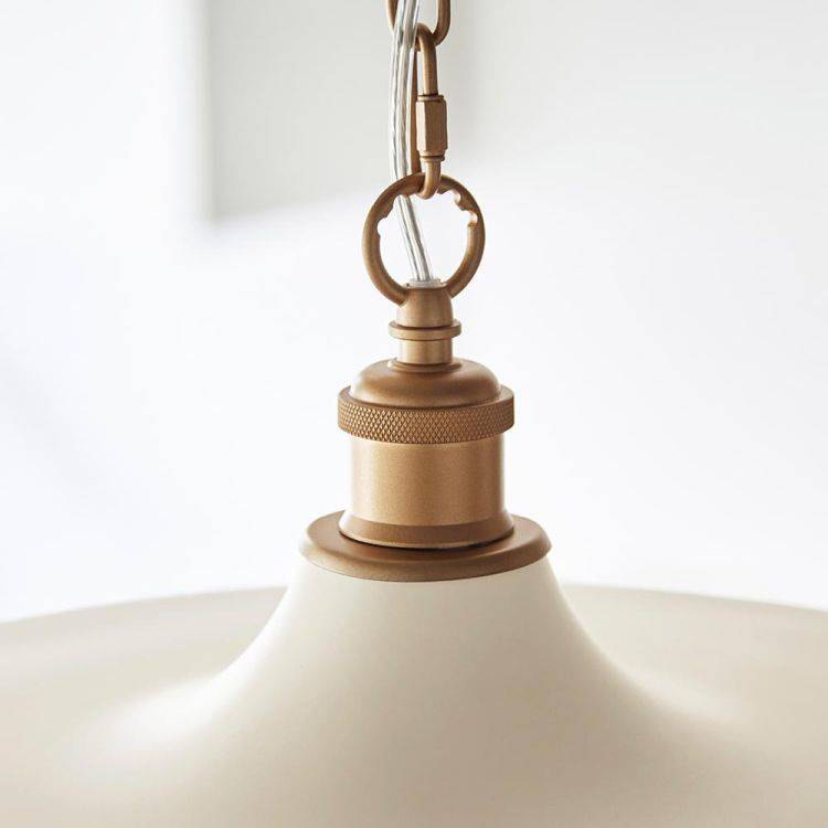 Jing Pendant Ceiling Light Matt White - Comet Lighting