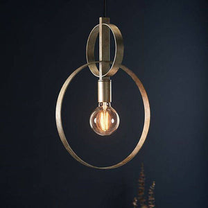 Lena Pendant Ceiling Light Antique Silver Leaf - Comet Lighting