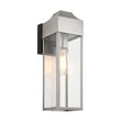 Loup Exterior Wall Lantern Aged Pewter - Comet Lighting