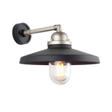 Oka Exterior Wall Light Textured Black - Comet Lighting