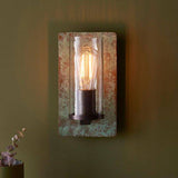 Rewa Wall Light Verdigris - Comet Lighting