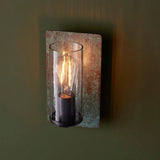 Rewa Wall Light Verdigris - Comet Lighting