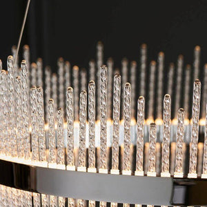 Ribble Pendant Ceiling Light Chrome - Comet Lighting