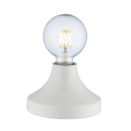 Savannah Table Lamp White - Comet Lighting