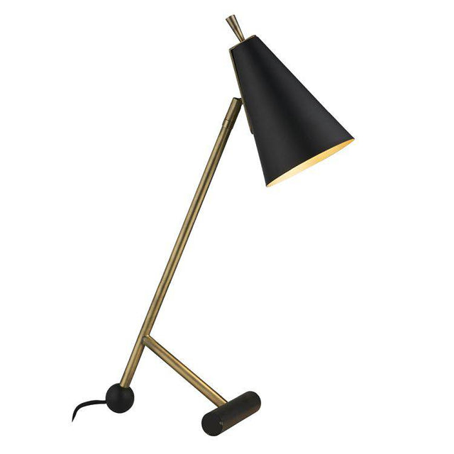 Shanano Task Lamp Matt Black - Comet Lighting