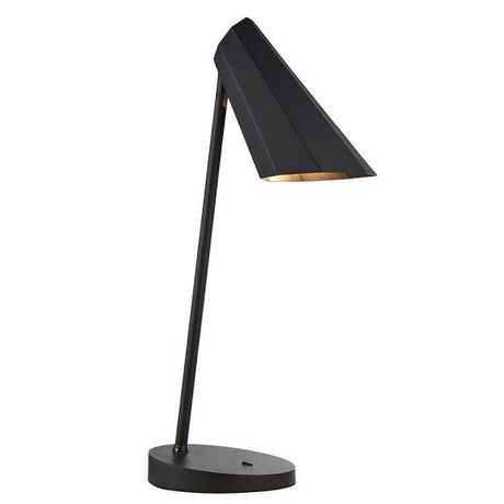 Shannon Task Lamp Matt Black - Comet Lighting