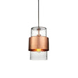 Spree Pendant Ceiling Light Copper Hammered - Comet Lighting