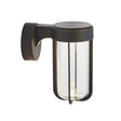 Taw LED Wall Light Brushed Bronze Finish & Clear Glass - Comet Lighting