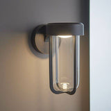 Taw LED Wall Light Brushed Bronze Finish & Clear Glass - Comet Lighting