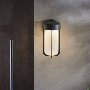 Taw LED Wall Light Brushed Bronze Finish & Frosted Glass - Comet Lighting