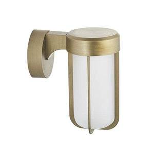 Taw LED Wall Light Brushed Gold Finish & Frosted Glass - Comet Lighting
