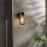 Taw Wall Light Brushed Bronze Finish & Clear Glass - Comet Lighting