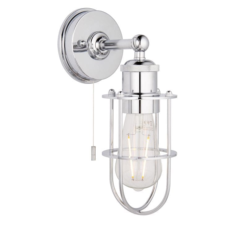 Tennsift Wall Light Chrome - Comet Lighting