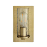 Vitim Wall Light Brass Hammered - Comet Lighting