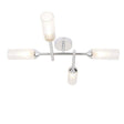 Wensum 4Lt Semi-Flush Ceiling Light Chrome - Comet Lighting