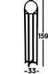 Kenton 1Lt Floor Lamp Black - Comet Lighting
