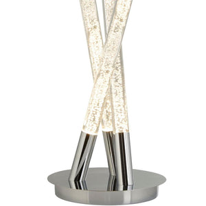 Lydford 3Lt LED Table Lamp Chrome - Comet Lighting