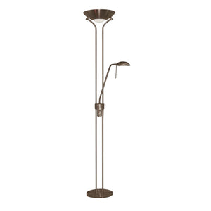 Searchlight Brass Mother Child Floor Lamp Dimmer - Comet Lighting