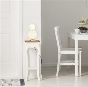 Exton 2Lt LED Table Lamp Chrome - Comet Lighting