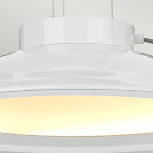 Europa 1 Light Large LED Pendant - Comet Lighting