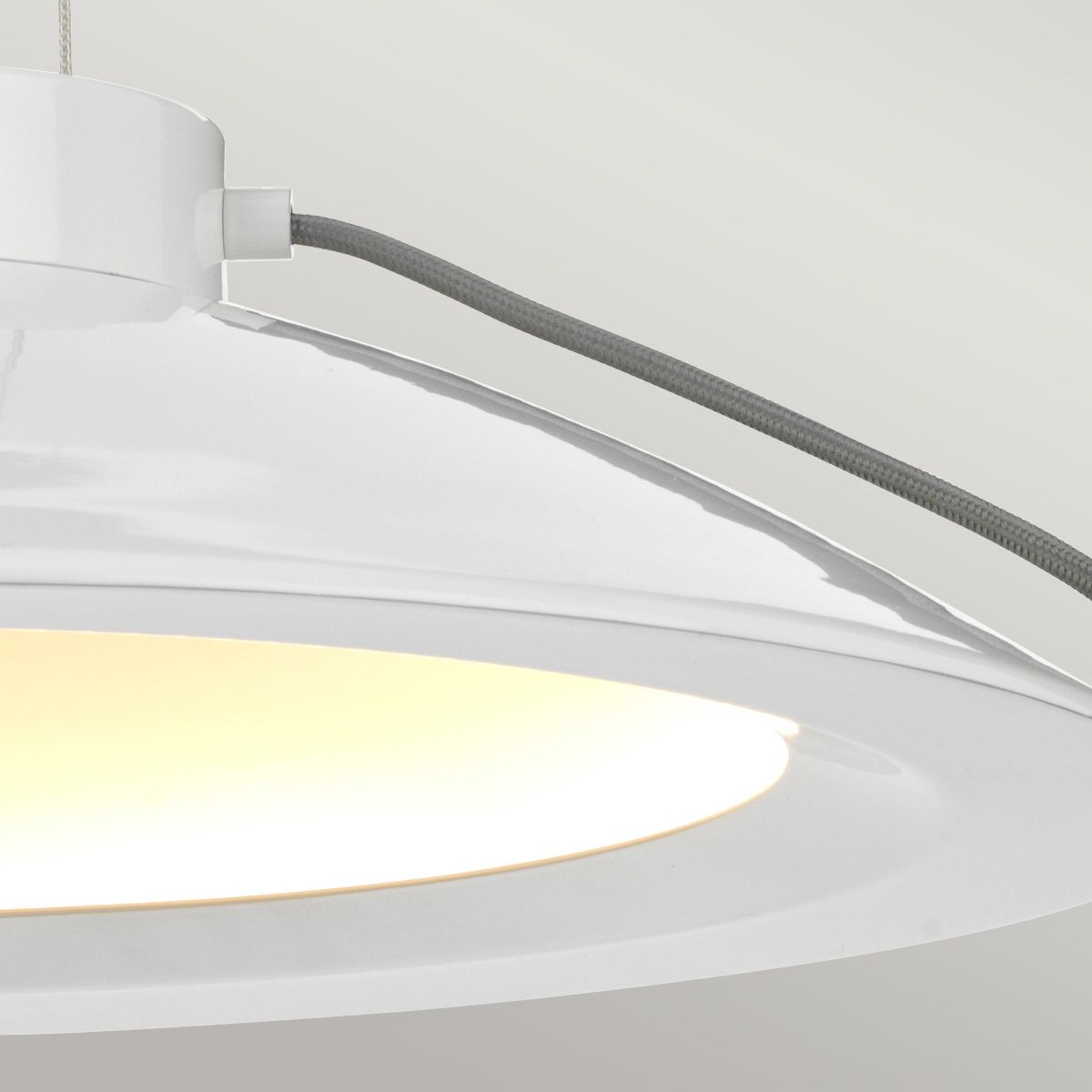 Europa 1 Light Large LED Pendant - Comet Lighting