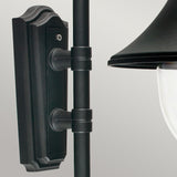 Firenze 1 Light Wall Lantern - Black - Comet Lighting