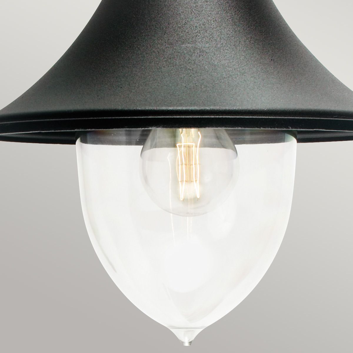 Firenze 1 Light Wall Lantern - Black - Comet Lighting