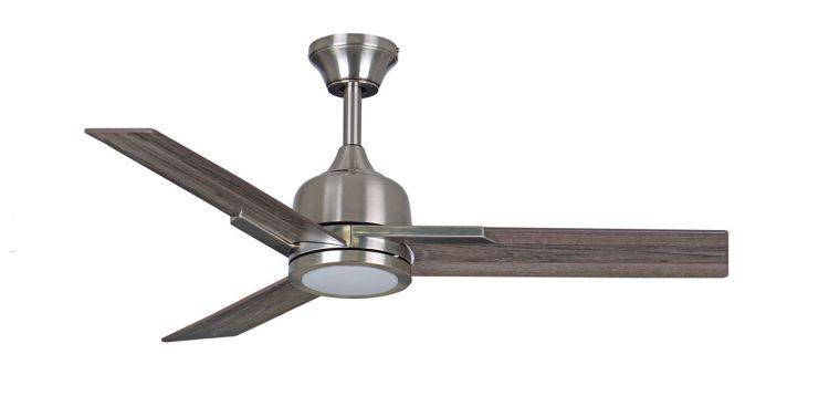 Darwin 44inch Ceiling Fan with Light Brushed Nickel - Comet Lighting