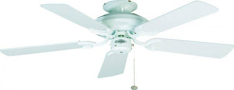 Mayfair 42inch Ceiling Fan without Light White - Comet Lighting