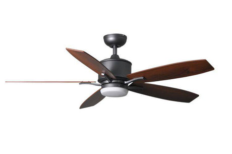 Prima 52inch Ceiling Fan with LED Light Natural Iron - Comet Lighting