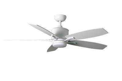 Prima 52inch Ceiling Fan with LED Light White - Comet Lighting