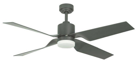 Tau II 50inch Ceiling Fan with Light Natural Iron - Comet Lighting