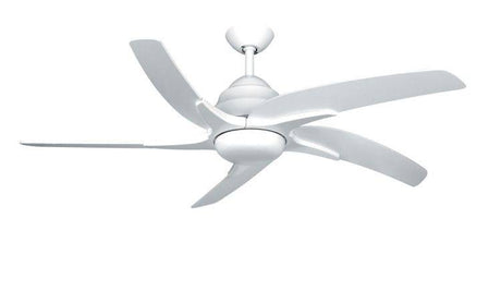 Viper Plus 44inch Ceiling Fan with Light White - Comet Lighting