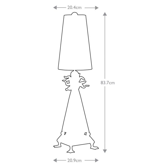 Leda 1-Light Table Lamp