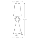 Leda 1-Light Table Lamp - Comet Lighting