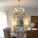 Mignon 8-Light Chandelier - Comet Lighting