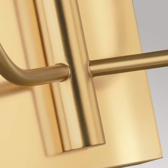 Brianna 2 Light Wall Light - Burnished Brass - Comet Lighting