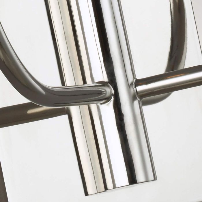 Brianna 2 Light Wall Light - Polished Nickel - Comet Lighting