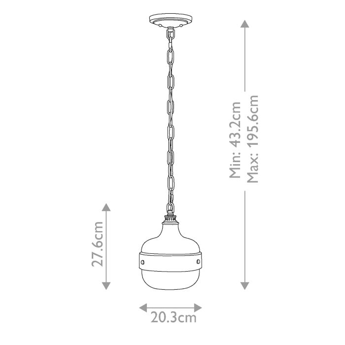 Cadence 1 Light Mini Pendant - Polished Nickel/Brushed Steel - Comet Lighting