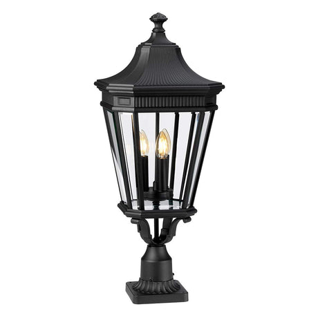 Feiss Cotswold Lane 3Lt Pedestal Lantern - Comet Lighting