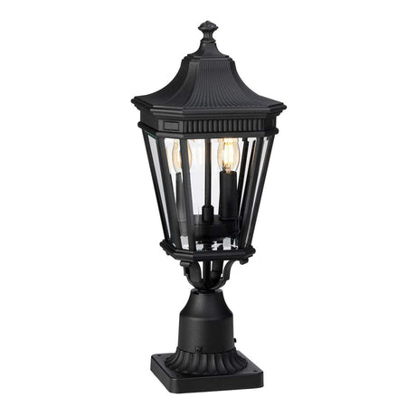 Feiss Cotswold Lane 2Lt Pedestal Lantern - Comet Lighting