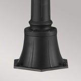 Cotswold Lane 2 Light Medium Pillar - Black