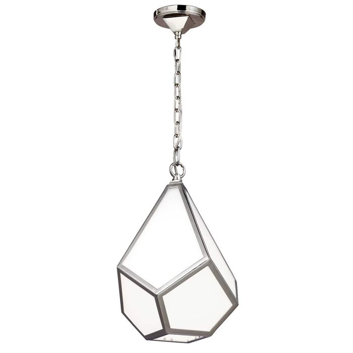 Diamond 1 Light Small Pendant - Comet Lighting