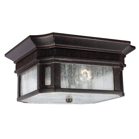Federal 2 Light Outdoor Flush Lantern - Comet Lighting