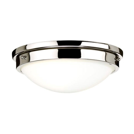 Gravity 2 Light Flush Light - Polished Nickel - Comet Lighting