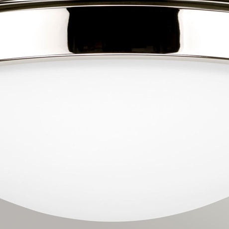 Gravity 2 Light Flush Light - Polished Nickel - Comet Lighting