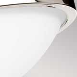 Gravity 2 Light Flush Light - Polished Nickel - Comet Lighting