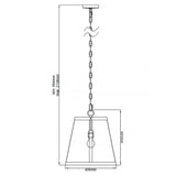 Harrow 1 Light Medium Pendant